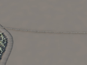 Bridge construction site 3D Model