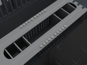 Bridge construction site 3Dモデル
