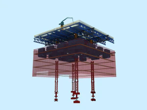 Construction site 3D Model