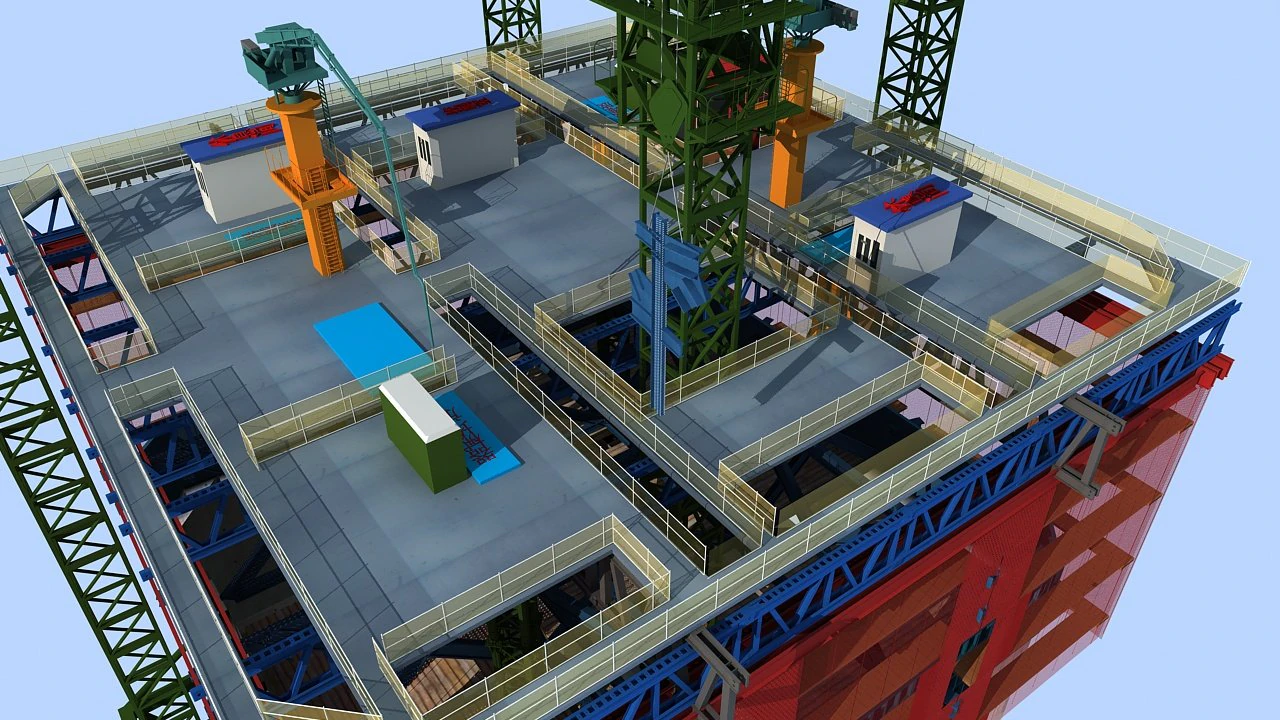 Construction site 3D Model .c4d .max .obj .3ds .fbx .stl .blend 