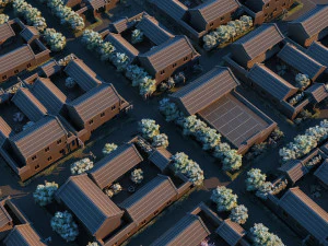 Mountain villa 3D Model