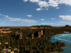 Urban architecture 3D Model
