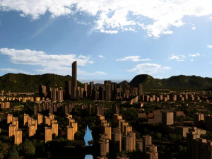 Urban architecture 3D Model