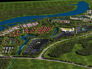 Urban architecture 3D Model