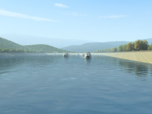 The river 3D-Modell