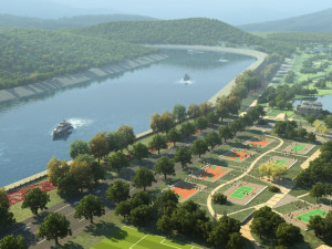 The river 3D Model