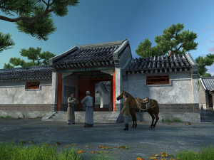 Ancient building Modelo 3D