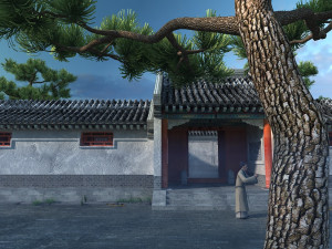 Ancient building 3D Model