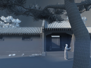 Ancient building 3D Model