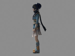 Girl 3Dモデル