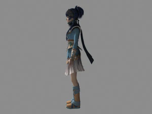 Girl 3D Model