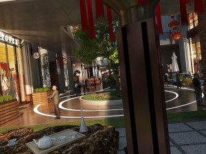 Commercial street 3Dモデル