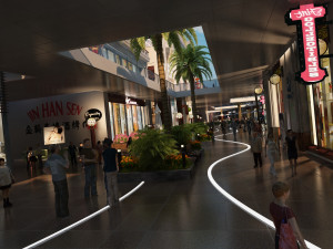 Commercial street 3Dモデル