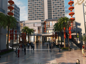 Commercial street 3Dモデル