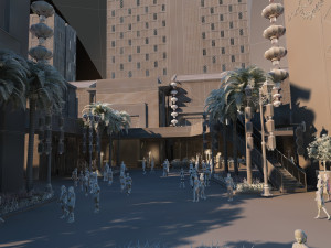 Commercial street 3Dモデル