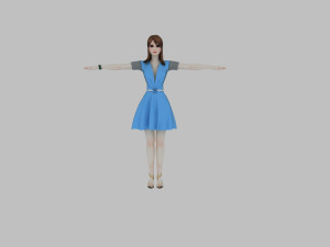 Girl 3D Model