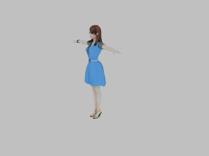 Girl Modèle 3D