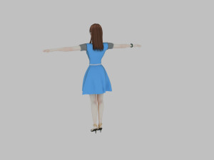 Girl Modèle 3D