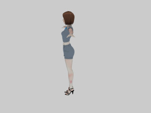 Girl 3D Model