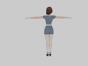 Girl 3D Model
