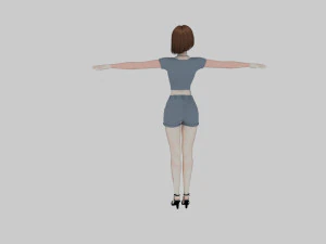 Girl 3D Model