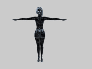 Girl 3D Model