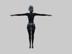 Girl 3D Model