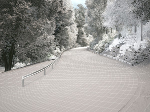 Mountain road 3D Model