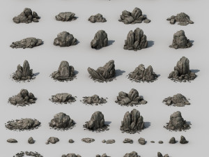 Rock Modelo 3D