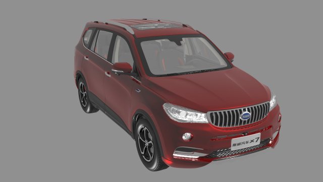 Svay x7 3D Model .c4d .max .obj .3ds .fbx .stl .blend