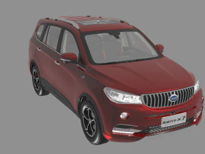 스베이 x7 3D 모델