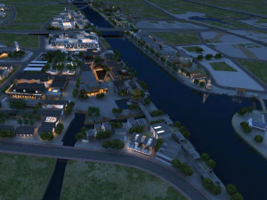 Urban architecture 3D Model