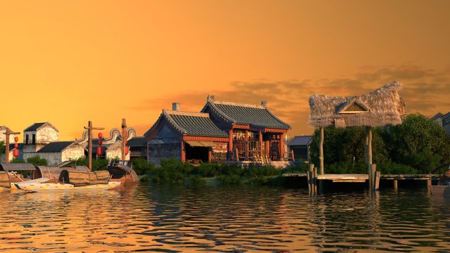 The ancient smithy 3D 모델 .c4d .max .obj .3ds .fbx .stl .blend
