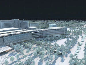 Urban architecture 3D Model