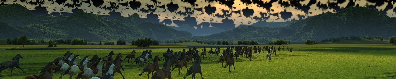 Horsemen 3D Model .c4d .max .obj .3ds .fbx .stl .blend