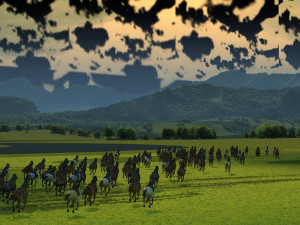 Horsemen 3D Модель