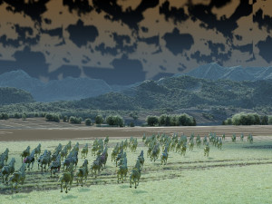 Horsemen 3D Модель