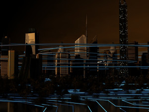 Science and technology city Model 3D