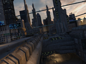 Science and technology city 3D Model