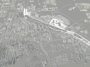 Urban architecture Modello 3D