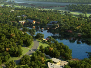 Mountain village 3D मॉडल