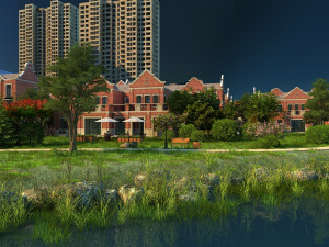 Urban architecture 3Dモデル