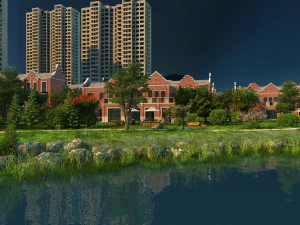 Urban architecture 3D Model