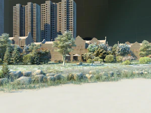 Urban architecture 3D Model