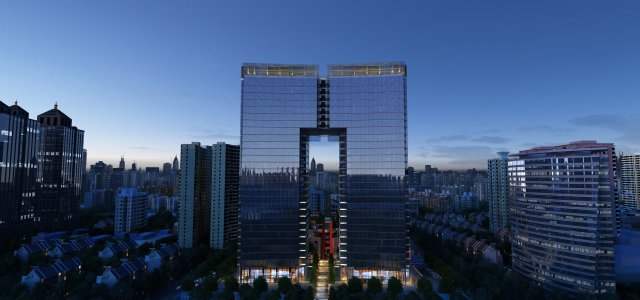 Urban architecture Modello 3D .c4d .max .obj .3ds .fbx .stl .blend 