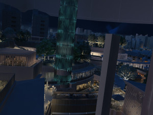 Urban architecture Modello 3D