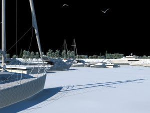 Harbor 3D Model