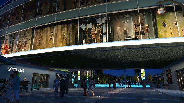 Urban architecture Modello 3D .c4d .max .obj .3ds .fbx .stl .blend
