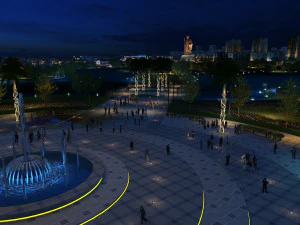 Urban architecture 3D Model