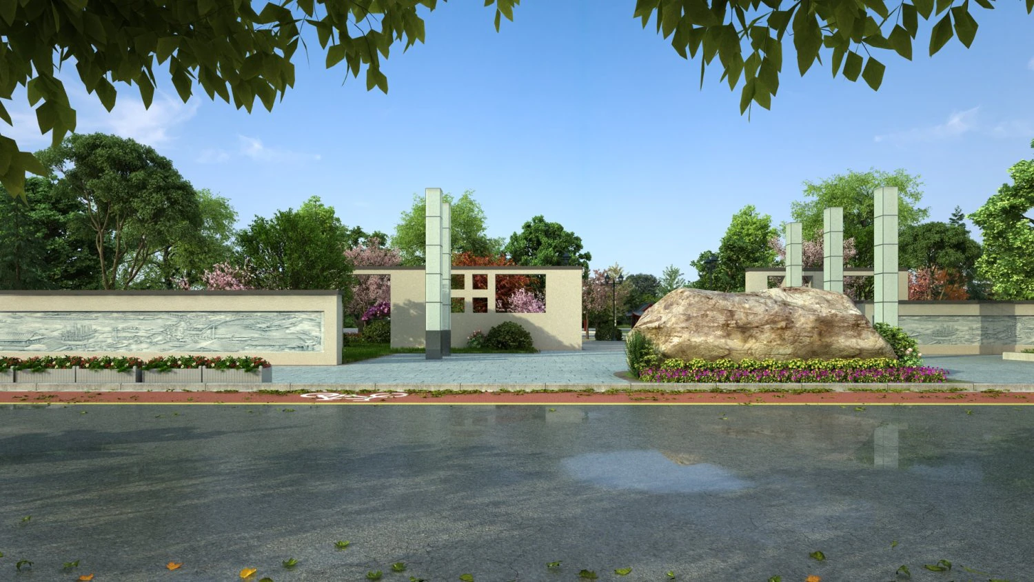 Urban architecture 3D Model .c4d .max .obj .3ds .fbx .stl .blend 